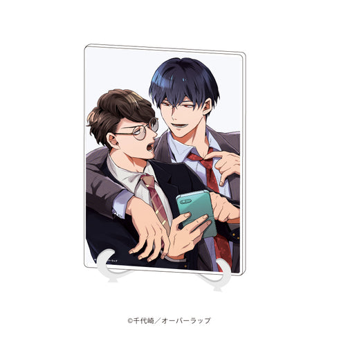 『LiQulle Pathos 俺たち親友だから、セックスしよう?』アクリルアートボード(A5サイズ) 11/1枚絵デザイン(公式イラスト)